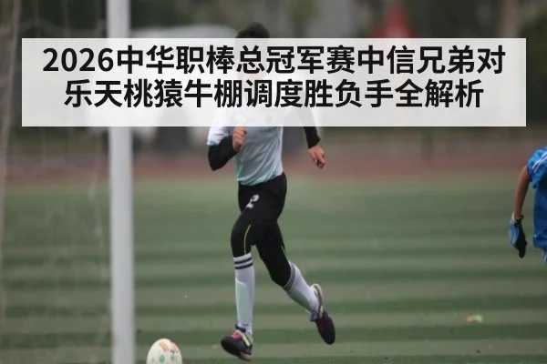 2026中华职棒总冠军赛中信兄弟对乐天桃猿牛棚调度胜负手全解析